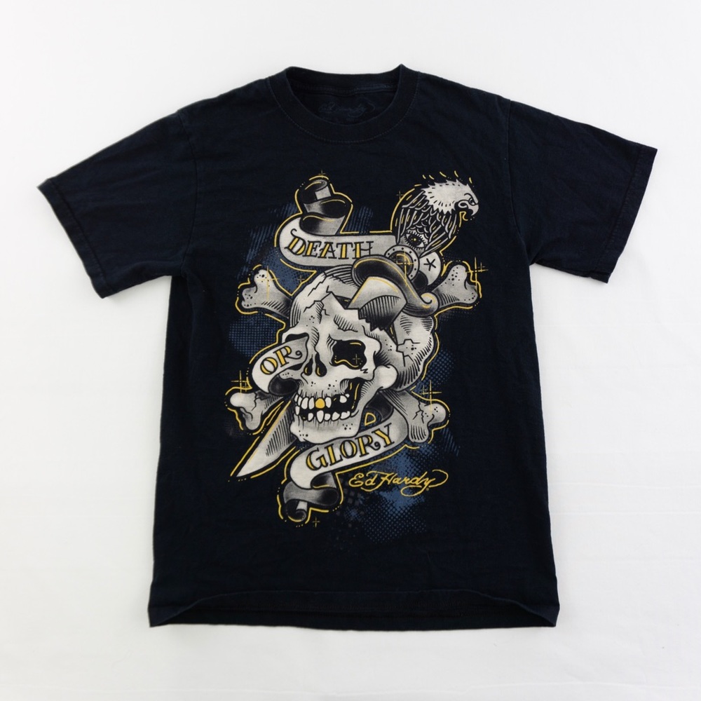 Ed Hardy “DEATH OR GLORY” T Shirt